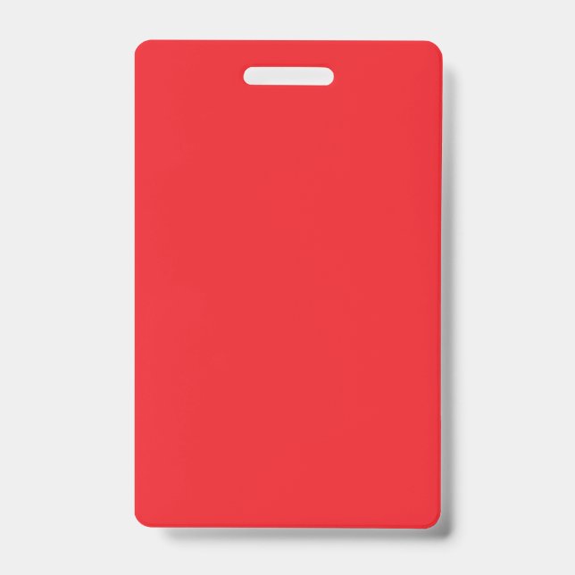 Badge personnalisé | Carte d'identité professionne (Avant)