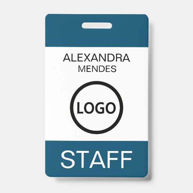 Badge Personnalisé Logo Personnalisé pour Personne (Avant)