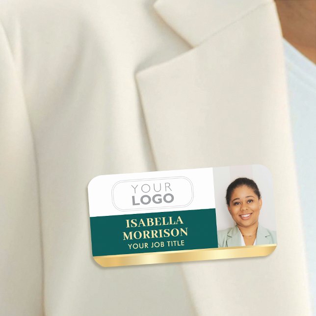 Badge personnalisé pour employés avec aimant ou ép (Créateur téléchargé)