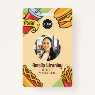 Badge Personnaliser le logo de l'entreprise | Thème Hotd