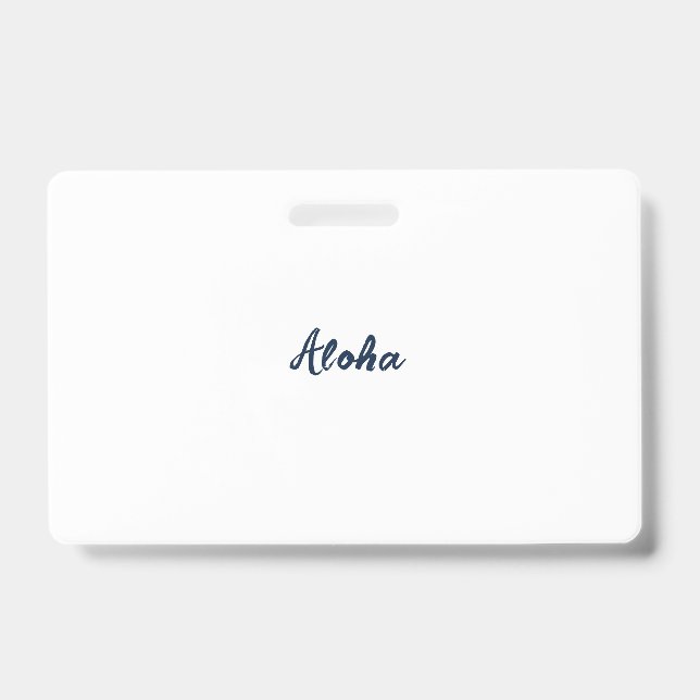 Badge Personnaliser ou personnaliser (Avant)