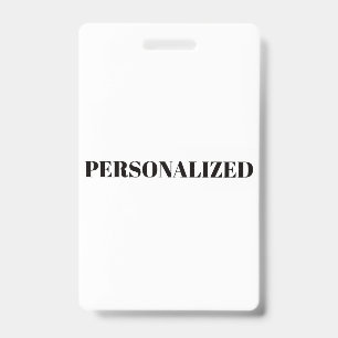 Badge Personnalisez le Vôtre