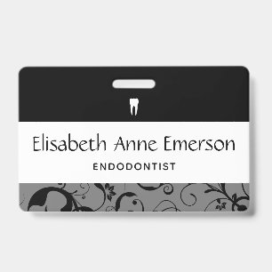 Badge Personnel du cabinet dentaire Pro Damas