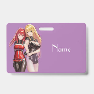 Badge Petites filles Anime Thunder_Cove