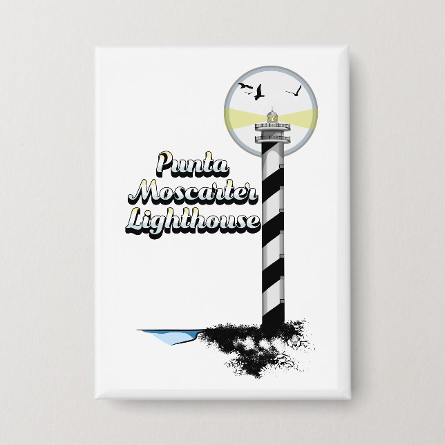 Badge Phare de Punta Moscarter (Recto)