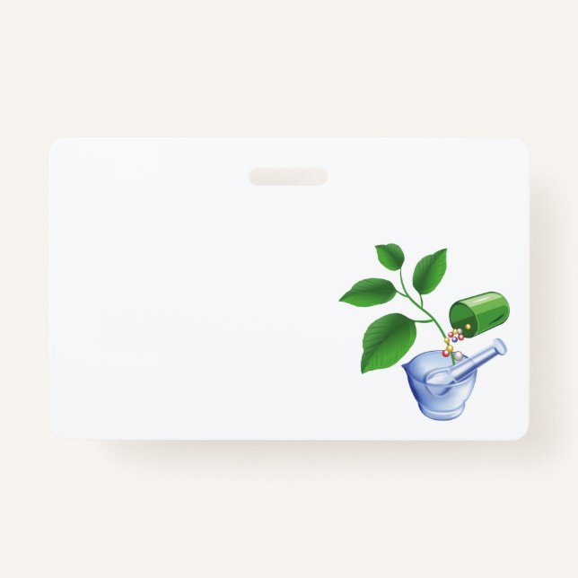 Badge Pharmacie (Dos)