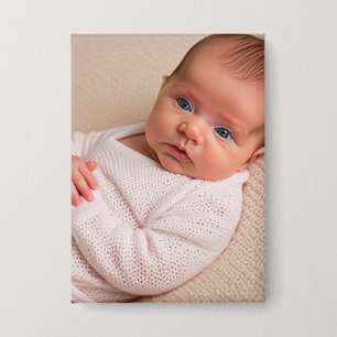 Badge Photo Baby Keepsaké Personnaliser