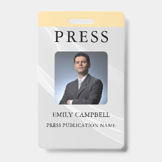 Badge photo d'employé de société personnalisé de s
