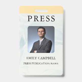 Badge photo d'employé de société personnalisé de s