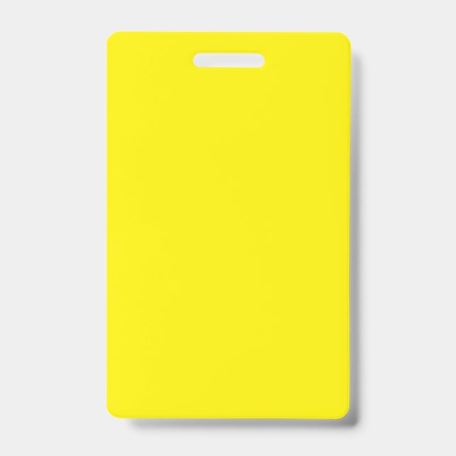 Badge photo d'identification personnalisé pour évé (Avant)