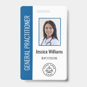 Badge photo d'identité personnalisé pour employé m