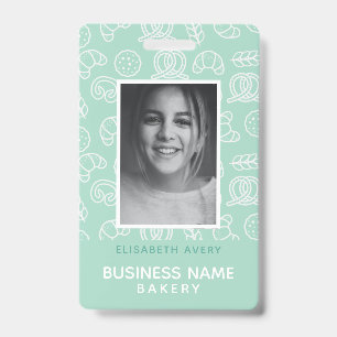 Badge Photo personnalisé d'entreprise de boulangerie