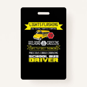 Badge Pilote de bus fier