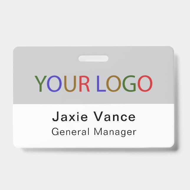 Badge Pink Custom Hard Plastic  with Metal Clip (Face)