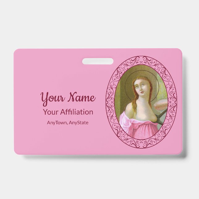 Badge Pink St. Agatha (M 003) Insigne 1 (Avant)