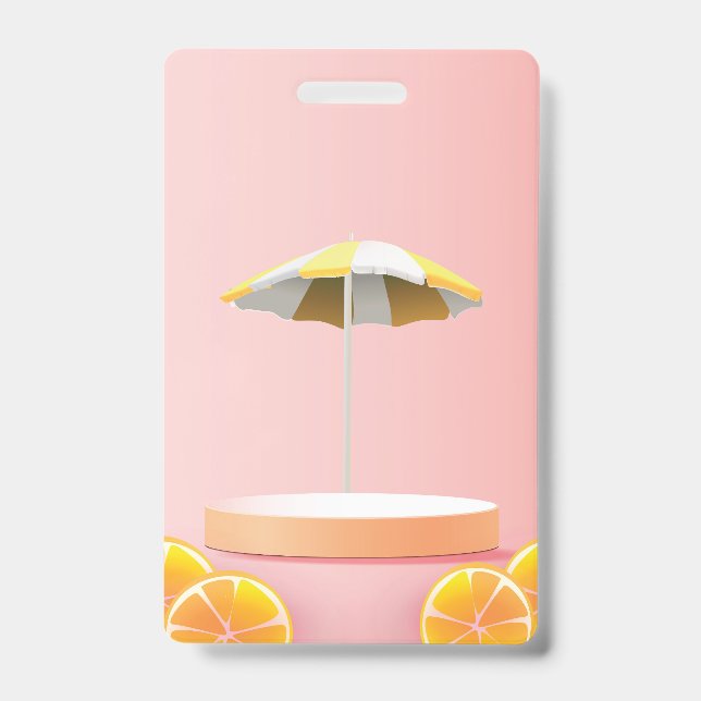 Badge podium 3D (Avant)