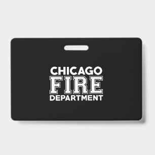 Badge Pompier du département de secours d'incendie de Ch