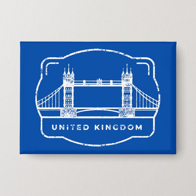 Badge Pont de la Tour Royaume-Uni (Recto)