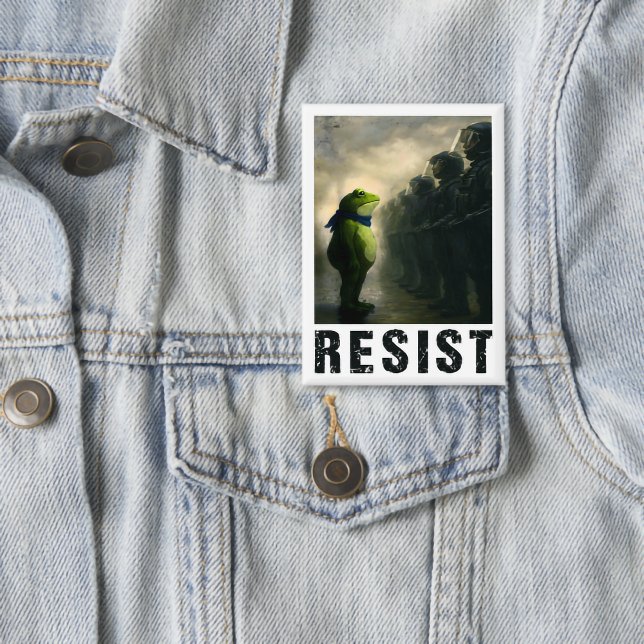 Badge Portland Frog Protest (Créateur téléchargé)