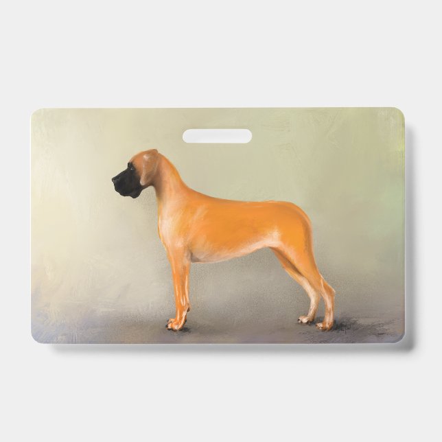 Badge Pour exposants et éleveurs de Dogues (Avant)
