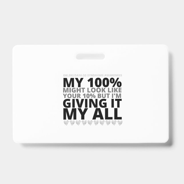 BADGE PRISE DE CONSCIENCE DE L'EDS (Avant)