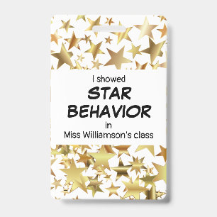 Badge Prix de l'enseignant STAR COMPORTEMENT