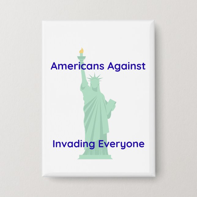 Badge Pro Peace Statue of Liberty (Recto)