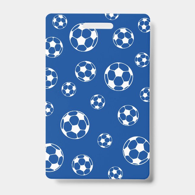 Badge professeur de football Carte de Hall Passage coule (Avant)