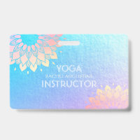 Professeur de méditation de yoga Rose Blue Gold Ma