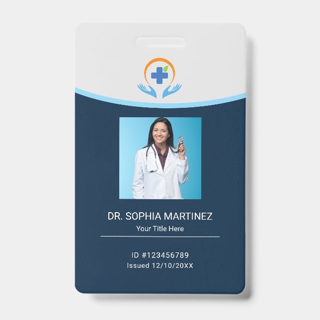 Badge Professionnel de la santé (Avant)