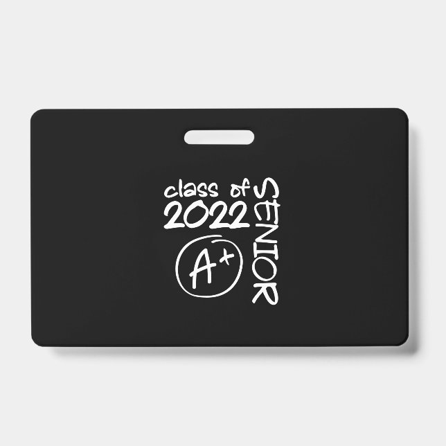 Badge Promotion 2022 Diplômé A+ (Avant)