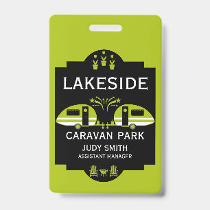 Badge Promotion de camping-caravaning
