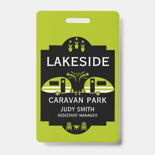 Badge Promotion de camping-caravaning (Avant)