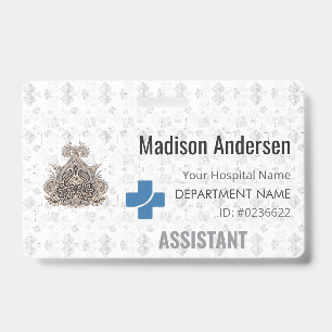 Badge PVC résistant au fading – Employé.Événement.
