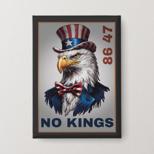 Badge Pygargue à tête blanche contre Trump