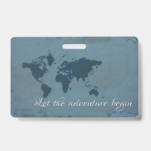 Badge Que l'aventure commence (Avant)