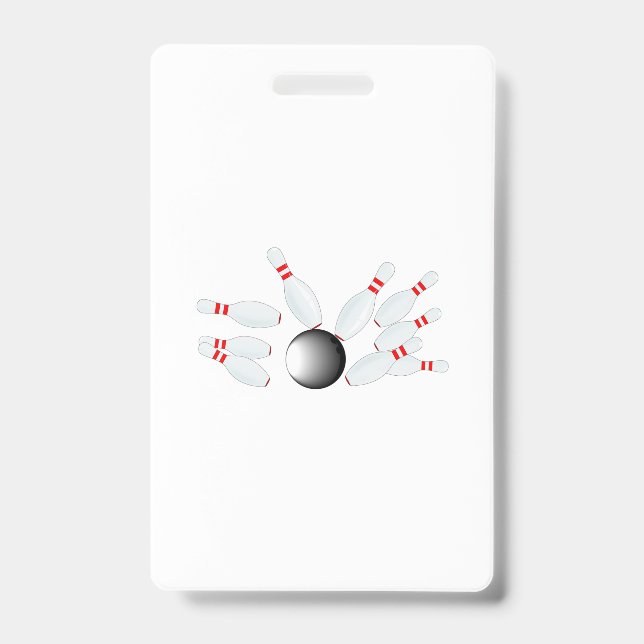 Badge Quilles qui tombent (Avant)