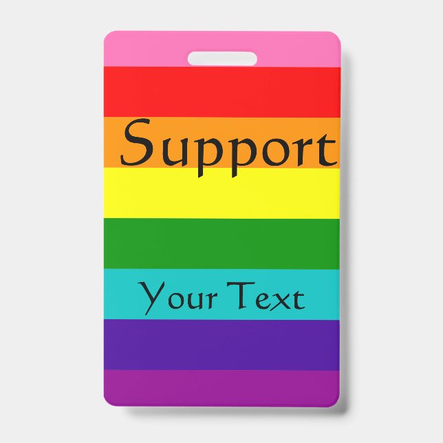 Badge Rainbow, Gay et sympathisants (Front)