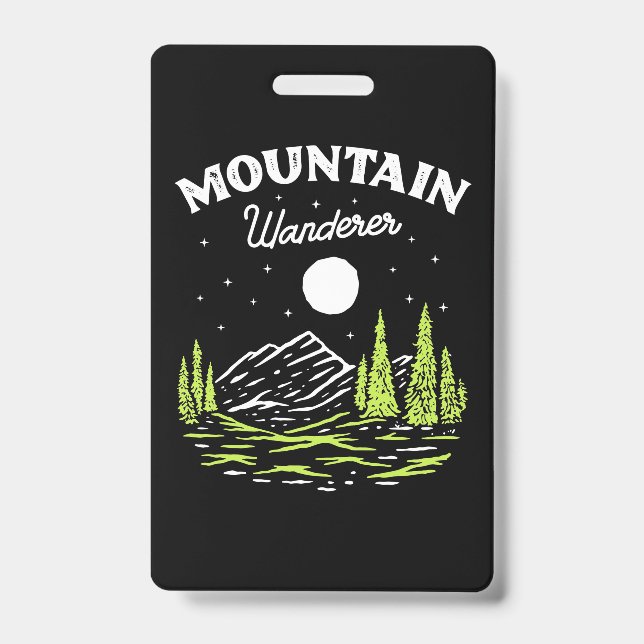 Badge Randonneur de montagne (Avant)