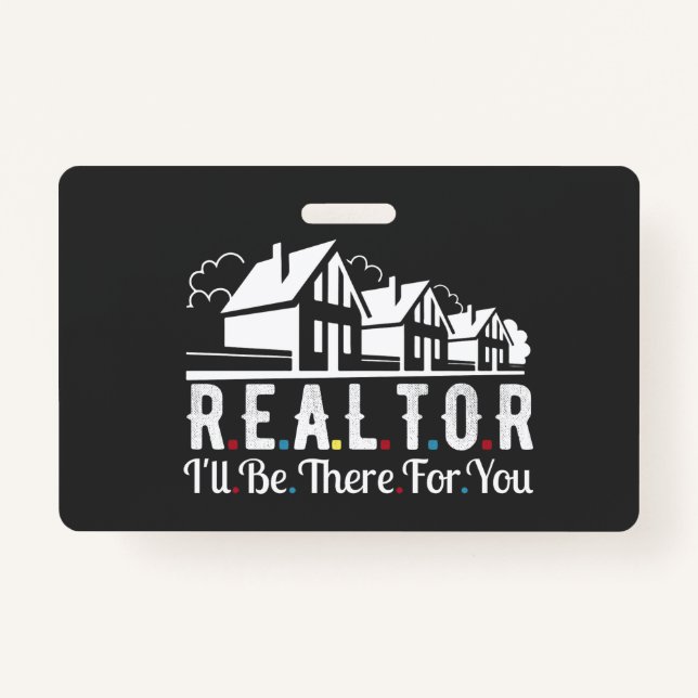Badge Realtor là pour votre maison (Devant)