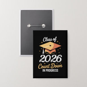 Badge Remise des diplômes 2026 à venir Personnalisé 