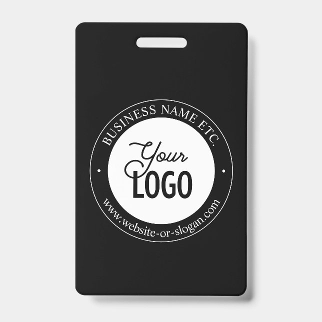 Badge Remplacement de logo facile et texte personnalisab (Avant)