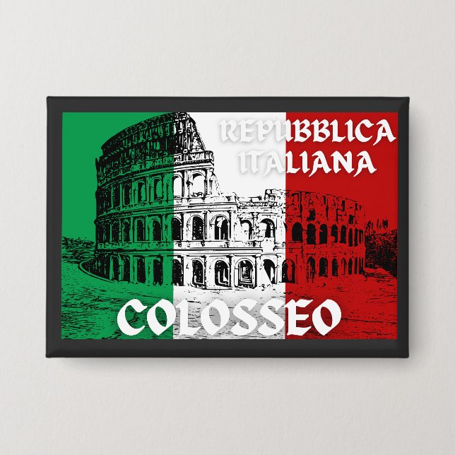 Badge Repubblica Italiana Colosseo (Recto)