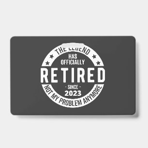 Badge retraité 2023