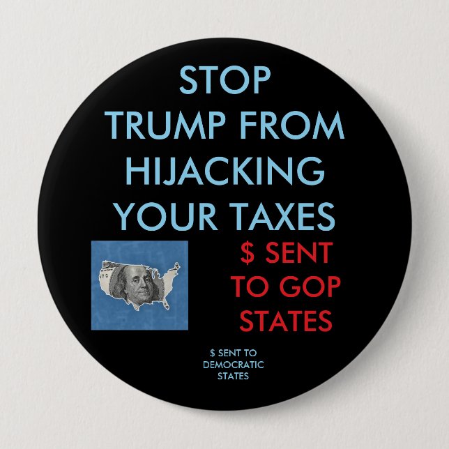 Badge Rond 10 Cm 4 inch round Button (Devant)