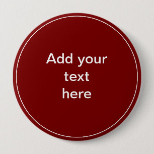 Badge Rond 10 Cm Ajouter votre texte ici - MODÈLE