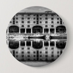 Badge Rond 10 Cm Albert Dock Liverpool