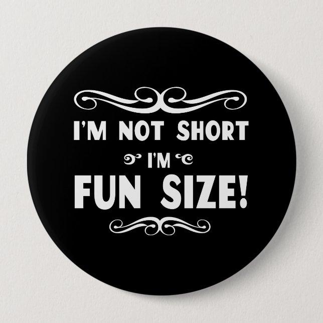 Badge Rond 10 Cm Amusement classé (Devant)