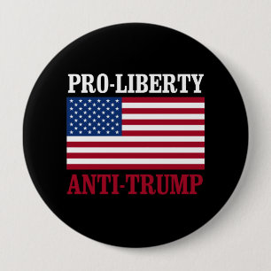 Badge Rond 10 Cm Anti-Atout de Pro-Liberté - Anti-Atout  --