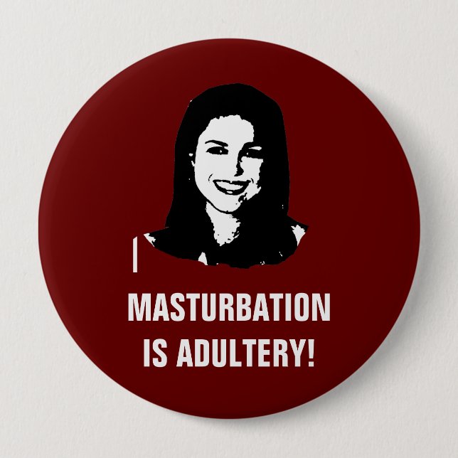 Badge Rond 10 Cm Anti- Christine O'Donnell (Devant)